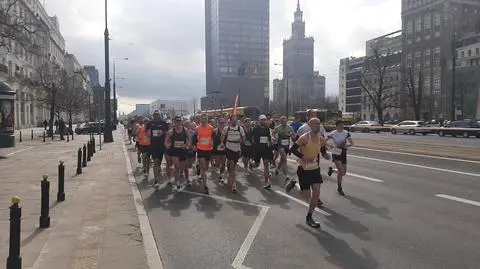 Ponad 13 tysięcy osób pobiegło w Półmaratonie Warszawskim
