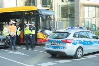 Zderzenie z udziałem autobusu miejskiego na Świętokrzyskiej 