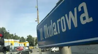 Skrzyżowanie ulic Marsa i Okularowej