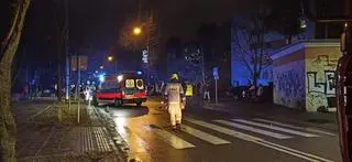 Potrącenie w Otwocku