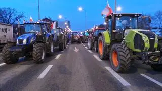 Protest rolników w Warszawie