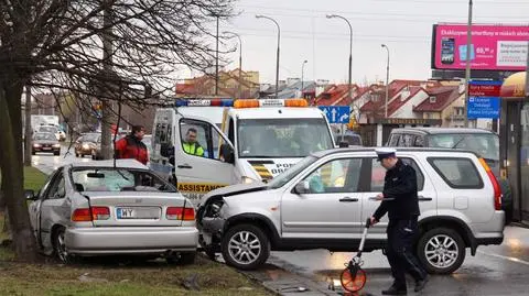 2 osoby ranne na Ciszewskiego