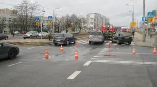 Zderzenie na Powstańców Śląskich