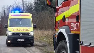 Zderzenie dwóch aut w miejscowości Warszawice 