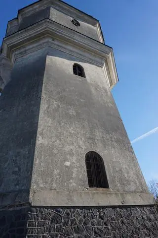 Wieża ciśnień na stacji kolejowej Tłuszcz