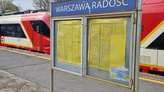 Stacja Warszawa Radość na linii otwockiej