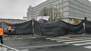 Sytuacja na rondzie de Gaulle&#039;a