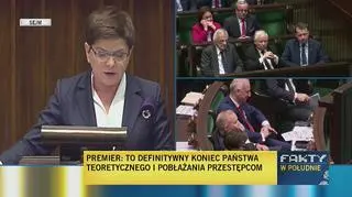 Szydło o "dzikiej" reprywatyzacji