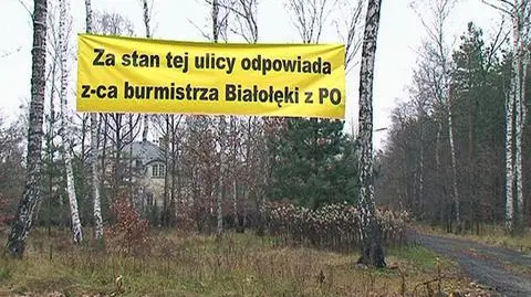 "Za stan tej ulicy odpowiada zastępca burmistrza"