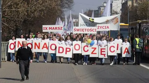 Przeszedł Marsz Świętości Życia. "Aborcja to nieszczęście" 