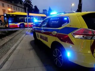 Autobus miejski potrącił pieszą na rondzie de Gaulle'a