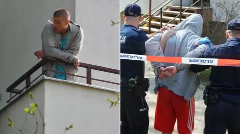 Obcy na balkonie, sąsiedzi dzwonią na policję 