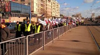 Protest pracowników sądownictwa