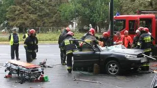 Akcja strażaków na Ochocie