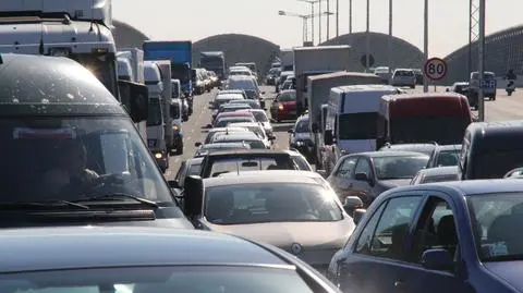 Wypadek na Toruńskiej zablokował wyjazd na Marki