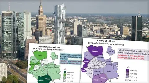 Bezrobocie w Warszawie. W której dzielnicy największe? 