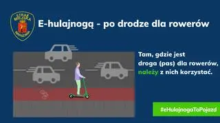 Nowe zasady korzystania z e-hulajnóg