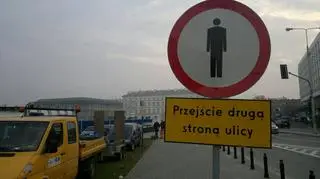 Prace na pl. Piłsudskiego