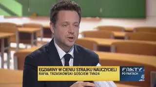 Rafał Trzaskowski o nauczycielach