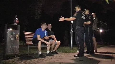 "Noktowizory dostaliście?" Nocna akcja straży miejskiej
