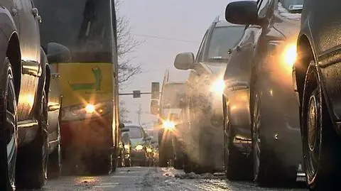 Korki w okolicy pl. Konstytucji tuż przed sylwestrem