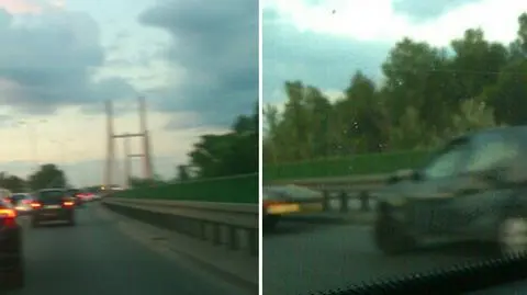 Korek na Trasie Siekierkowskiej. "Wypadek dwóch aut"