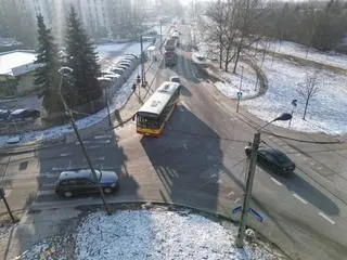 Skrzyżowanie ulic Augustówka i Zawodzie