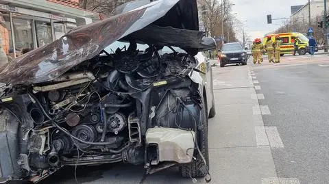 Chciał zawrócić, doszło do zderzenia