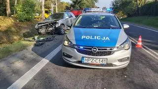 Wypadek pod Górą Kalwarią