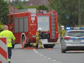 Koparka uszkodziła gazociąg pod Pruszkowem