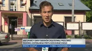 Zdecydowany sprzeciw mieszkańców Baranowa