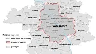 Warszawa i okoliczne gminny