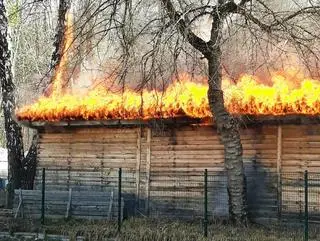 Pożar na Korkowej