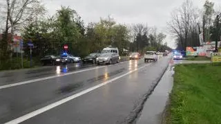 Śmiertelny wypadek w Starej Miłośnie