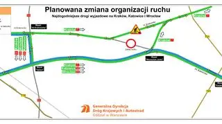 Organizacja ruchu po otwarciu łącznika