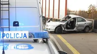 Wypadek na Trasie Siekierkowskiej