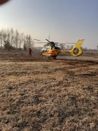 Wypadek w miejscowości Oblin