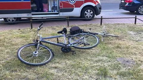 Zderzenie dwojga rowerzystów. Mężczyzna pod wpływem alkoholu