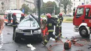 Akcja strażaków na Ochocie