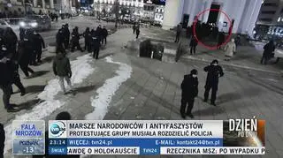 Incydent na placu Trzech Krzyży