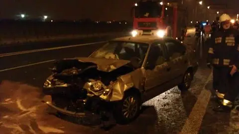 Wypadek na trasie S8. Dwie osoby ranne