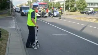 Zderzenie na Grójeckiej