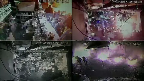 Latały stoły, krzesła, race, kamienie. Monitoring z demolki w Chmurach