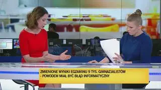 "Błędna punktacja była tylko przy zadaniach otwartych"