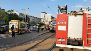 Kobieta została potrącona przez tramwaj 