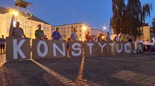 Protest przed Sądem Najwyższym