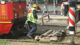 Zacięta oś tramwajowa