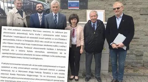 Zamiast Spacerowej chcą ulicy "Bohaterów Majdanu"