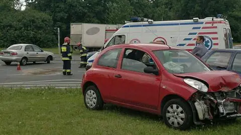 Wymusiła pierwszeństwo, pojechała do szpitala