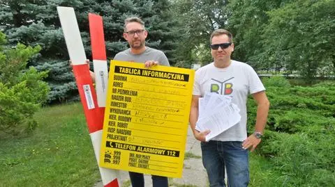 Przynieśli podpisy, żeby kopano tunel. "Sytuacja w dzielnicy jest tragiczna"